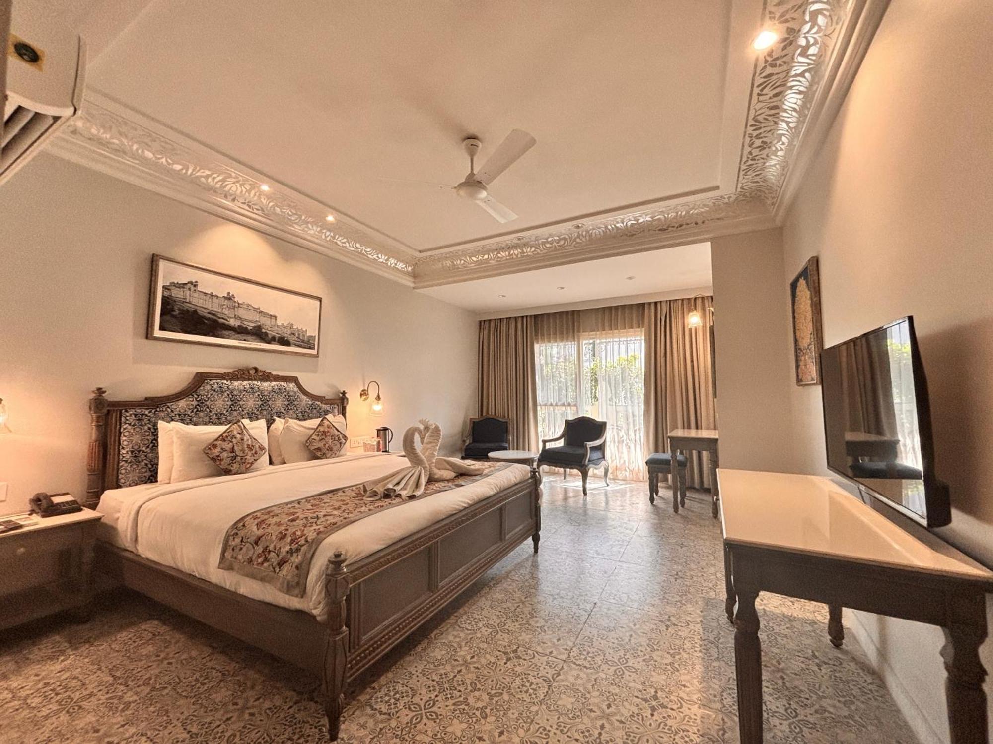 Ratnawali - A Vegetarian Heritage Hotel Jaipur Eksteriør bilde